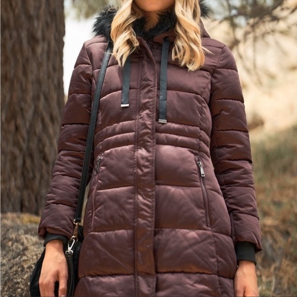 Brand new- size 6 puffer coat - Picture 2 of 2